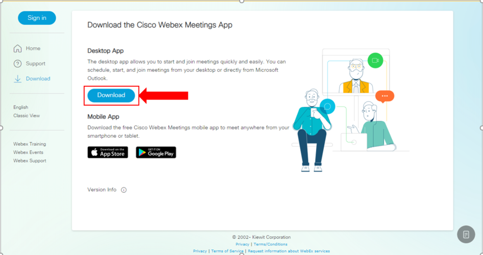 install webex plugin for outlook 2016